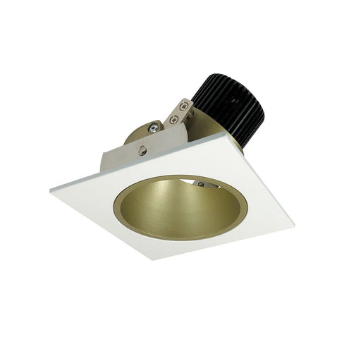 Nora 4" Iolite LED Sq Adj Rfl/Rnd, Comfort Dim, Chmp Haze/MPW - NIO-4SDCDXCHMPW