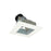 Nora 4" Iolite LED Sq Adj Rfl/Sq, 3000K, Haze Rfl/MPW Flg - NIO-4SDSQ30QHZMPW
