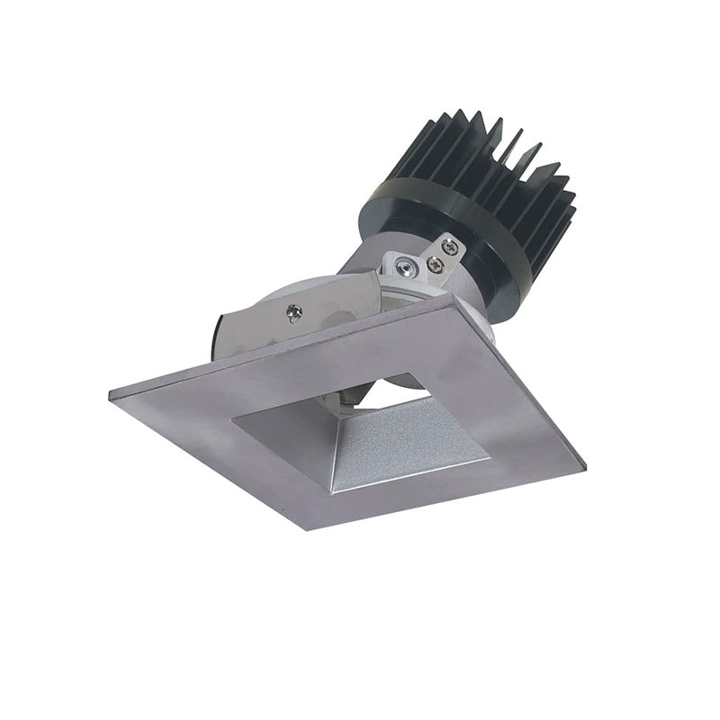 Nora 4" Iolite 3000K 1500-2000lm Haze Rfl/Natural Metal Flg - NIO-4SDSQ30XHN-HL