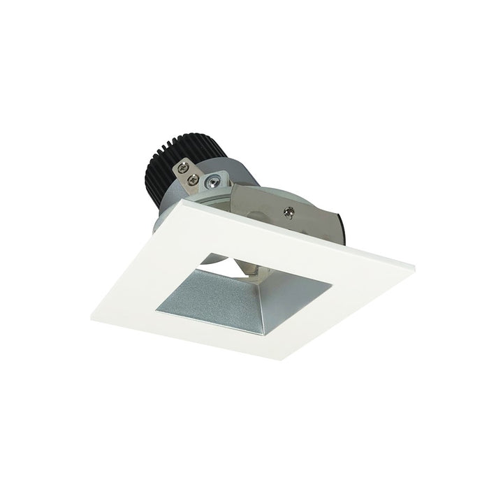 Nora 4" Iolite LED Sq Adj, 3000K, Haze Rfl/MPW Flg - NIO-4SDSQ30XHZMPW-10