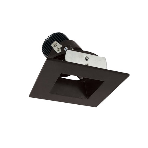 Nora 4" Iolite LED Sq Adj Rfl/Sq Ap, 3500K, Brz Rfl/Brz Flg - NIO-4SDSQ35QBZ