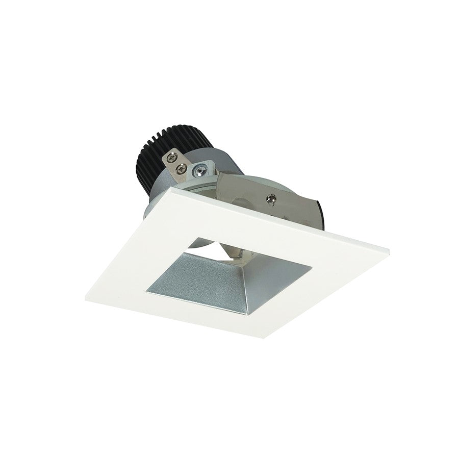 Nora 4" Iolite LED Sq Adj Rfl/Sq, 5000K, Haze Rfl/MPW Flg - NIO-4SDSQ50XHZMPW
