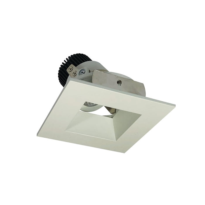 Nora 4" Iolite LED Sq Adj Rfl/Sq, Comfort Dim, Wh Rfl/Wh Flg - NIO-4SDSQCDXWW