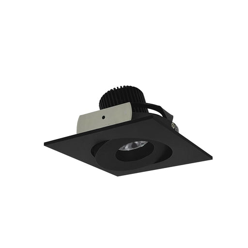Nora 4" Iolite LED Sq Adj Gimbal, 10° Opt, 2700K, Blk - NIO-4SG27QBB