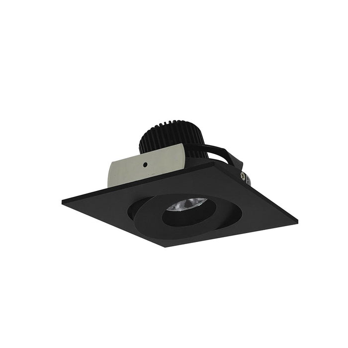 Nora 4" Iolite LED Sq Adj Gimbal, 10° Opt, 2700K, Blk - NIO-4SG27QBB