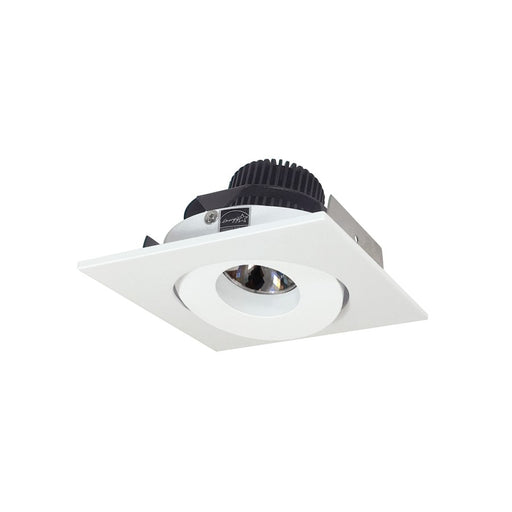 Nora 4" Iolite LED Sq Adj Gimbal, 10° Opt, Wht, 2700K, MPW - NIO-4SG27QMPW