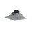 Nora 4" Iolite LED Sq Adj Gimbal, 10° Opt, 2700K, Natural Metal - NIO-4SG27QNN