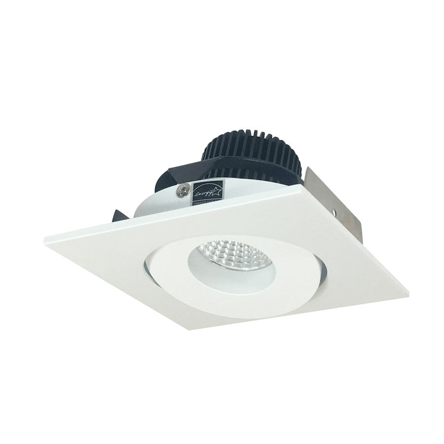 Nora 4" Iolite LED Sq Adj Gimbal, Wht, 4000K 1000lm MPW - NIO-4SG40XMPW-10