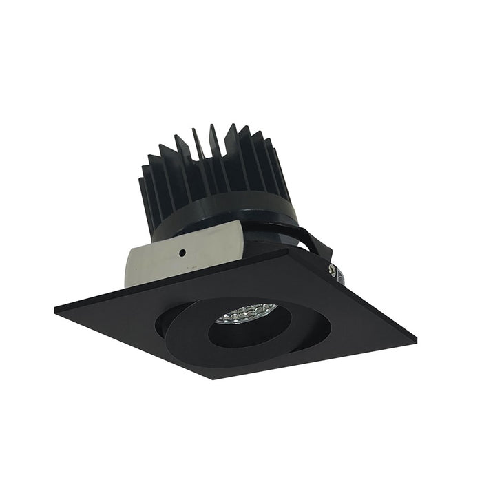 Nora 4" Iolite LED Sq Adj Gimbal, 5000K HL 1500-2500lm Blk - NIO-4SG50XBB-HL