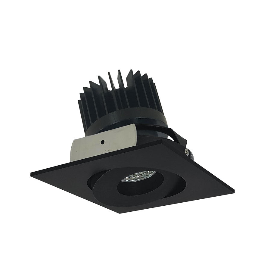 Nora 4" Iolite LED Sq Adj Gimbal, 5000K HL 1500-2500lm Blk - NIO-4SG50XBB-HL