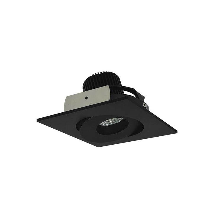 Nora 4" Iolite LED Sq Adj Gimbal, Comfort Dim 800lm Blk - NIO-4SGCDXBB