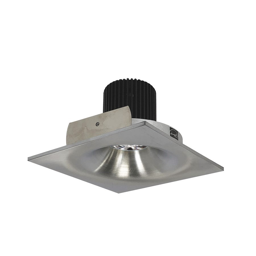 Nora 4" Iolite LED Sq Bullnose, 10° Opt, 2700K, Natural Metal - NIO-4SNB27QNN