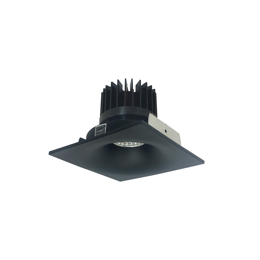 Nora 4" Iolite LED Square Bullnose, 2700K HL 1500-2500lm Blk - NIO-4SNB27XBB-HL