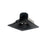 Nora 4" Iolite LED Sq Bullnose, 10° Opt, 3500K, Blk - NIO-4SNB35QBB