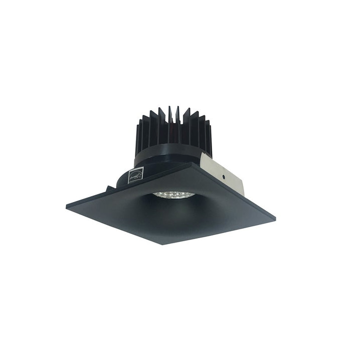 Nora 4" Iolite LED Square Bullnose, 5000K HL 1500-2500lm Blk - NIO-4SNB50XBB-HL