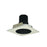 Nora 4" Iolite LED Sq Rfl/Rnd Ap, 10°, 3000K, Blk Rfl/Wh Flg - NIO-4SNDC30QBW