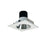 Nora 4" Iolite LED Sq Rfl/Rnd Ap, 3500K, Clr Rfl/MPW Flg - NIO-4SNDC35QCMPW