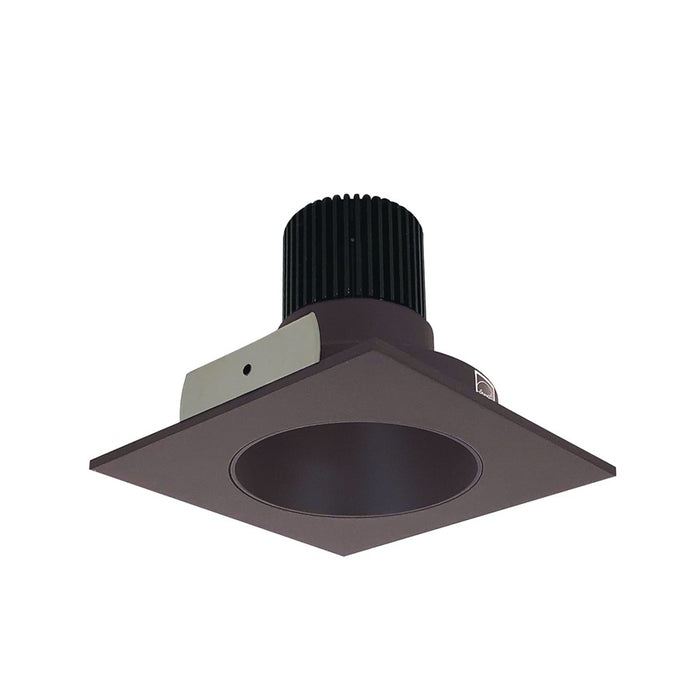Nora 4" Iolite LED Sq Rfl/Rnd Ap, 3500K, Brz Rfl/Brz Flg - NIO-4SNDC35XBZ-10