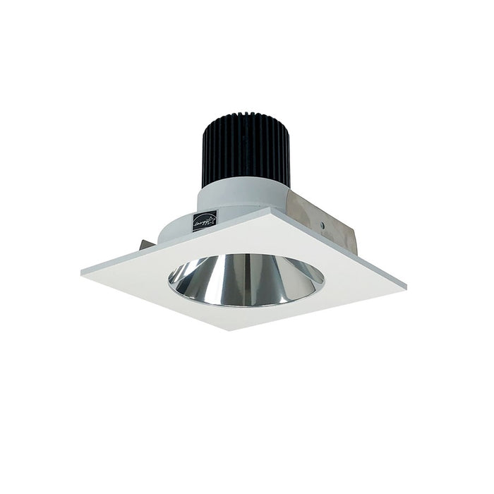 Nora 4" Iolite LED Sq Rfl/Rnd Ap, 4000K, Clr Rfl/MPW Flg - NIO-4SNDC40QCMPW