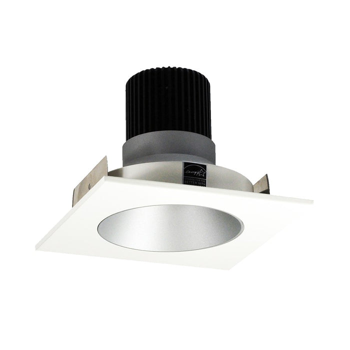 Nora 4" Iolite LED Sq Rfl/Rnd, 4000K, Haze Rfl/MPW Flg - NIO-4SNDC40XHZMPW-10