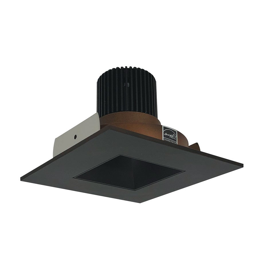 Nora 4" Iolite LED Sq Rfl/Sq Ap, 10°, 3000K, Brz Rfl/Brz Flg - NIO-4SNDSQ30QBZ