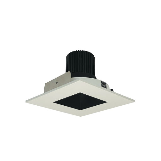 Nora 4" Iolite LED Sq Rfl/Sq Ap, 10°, 3500K, Blk Rfl/Wh Flg - NIO-4SNDSQ35QBW