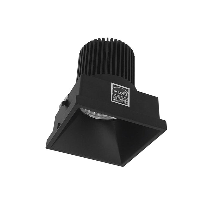 Nora 4" Iolite LED Sq Trmls DnLt, 3500K 1000lm Blk - NIO-4STLNDC35XBB-10