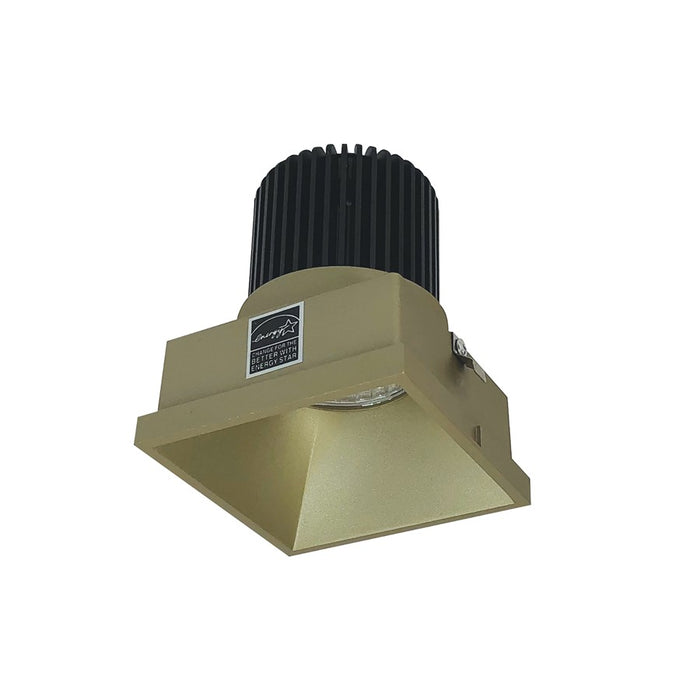 Nora 4" Iolite LED Sq Trmls DnLt, 3500K 1000lm Chmp Haze - NIO-4STLNDC35XCH-10