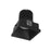 Nora 4" Iolite LED Sq Trmls DnLt, Comfort Dim 800lm Blk - NIO-4STLNDCCDXBB