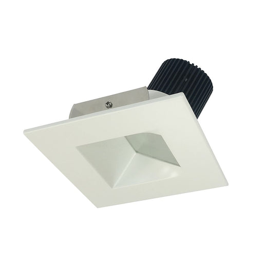 Nora 4" Iolite LED SQ Wall Wash, 14W/2700K, WH Reflect/Flange - NIO-4SW27XWW-10