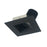 Nora 4" Iolite LED SQ Wall Wash, 14W/3000K, BK Reflect/Flange - NIO-4SW30XBB-10