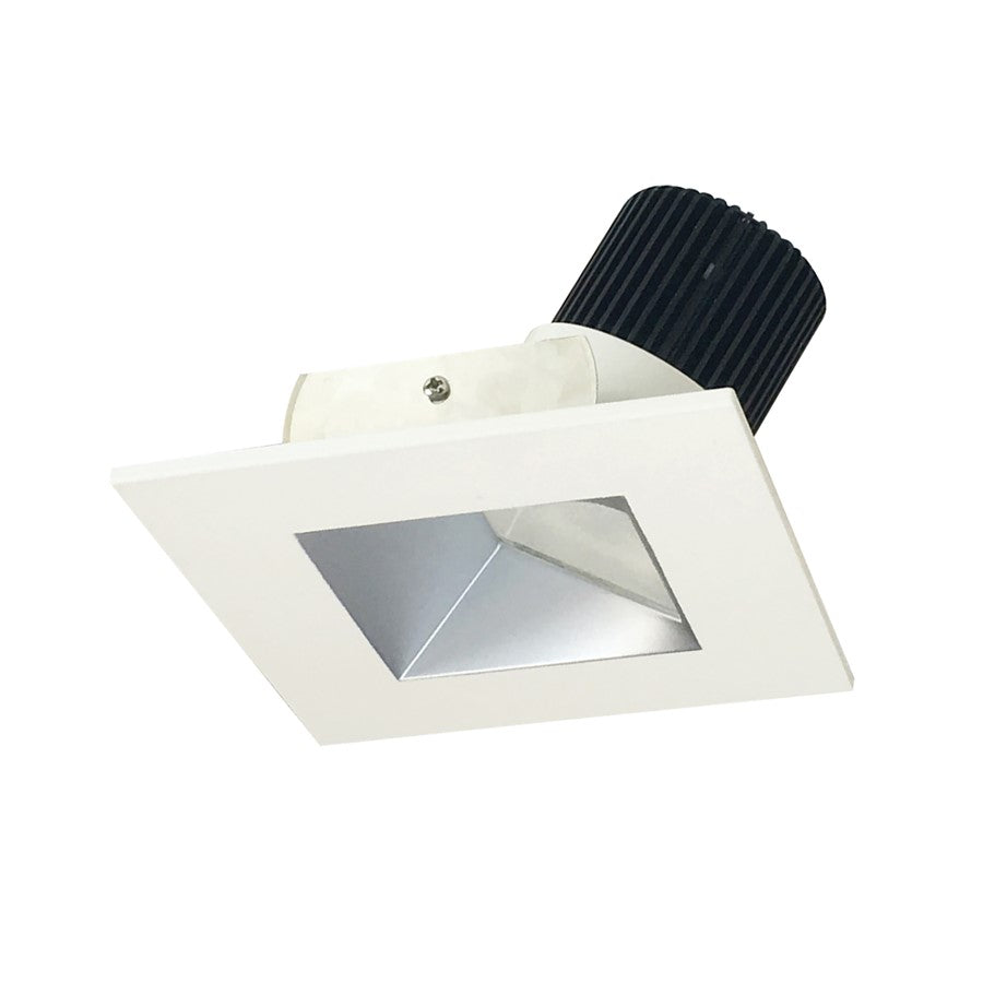 Nora 4" Iolite LED SQ Wall Wash, 14W/3000K, Haze Reflect/WH FL - NIO-4SW30XHW-10