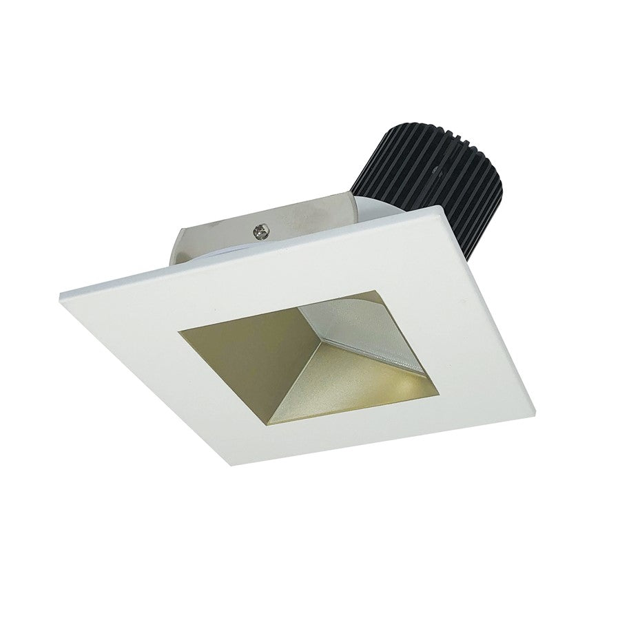 Nora 4" Iolite LED Sq Wall Wash, 3500K, Chmp Haze/MPW - NIO-4SW35XCHMPW-10