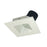 Nora 4" Iolite LED Sq Wall Wash, Comfort Dim, Wh Rfl/Wh Flg - NIO-4SWCDXWW