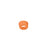 Nora 5/8" Amber Translucent Snoot For Pearl, 2"/4" Iolite Trim - NIO-AS14AM