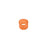 Nora 3/4" Amber Translucent Snoot For Pearl, 2"/4" Iolite Trim - NIO-AS19AM