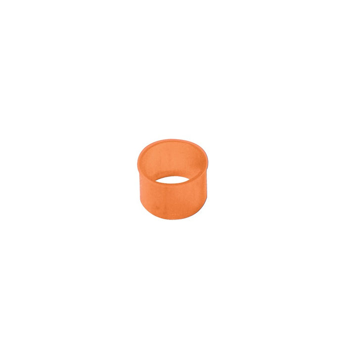 Nora 3/4" Amber Translucent Snoot For Pearl, 2"/4" Iolite Trim - NIO-AS19AM