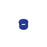 Nora 3/4" Blue Translucent Snoot For Pearl, 2"/4" Iolite Trim - NIO-AS19BLU