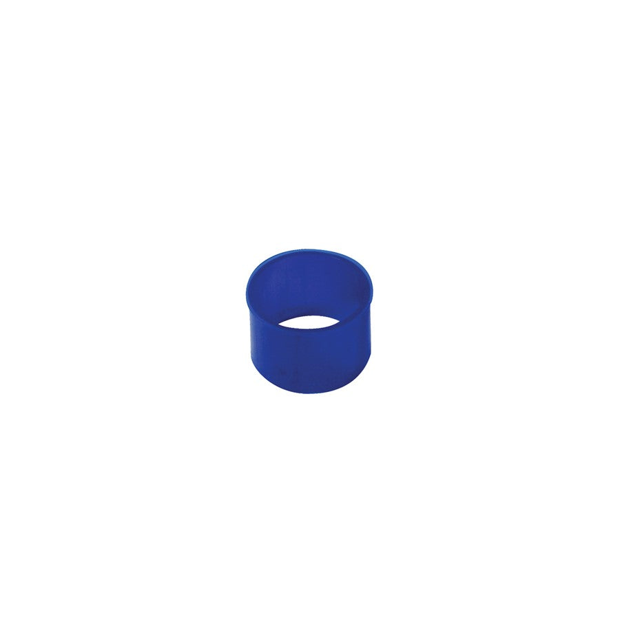 Nora 3/4" Blue Translucent Snoot For Pearl, 2"/4" Iolite Trim - NIO-AS19BLU