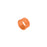 Nora 1" Amber Translucent Snoot For Pearl, 2"/4" Iolite Trim - NIO-AS26AM