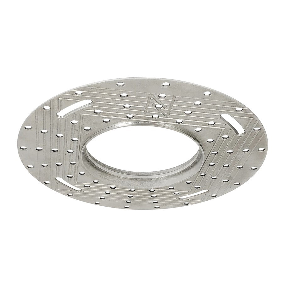 Nora 4" Round Trimless Mud Ring For 4" Iolite Plus, White - NIO-TLMR-4PR