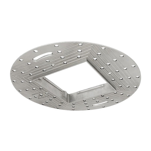 Nora 4" Square Trimless Mud Ring For 4" Iolite Plus, White - NIO-TLMR-4PS