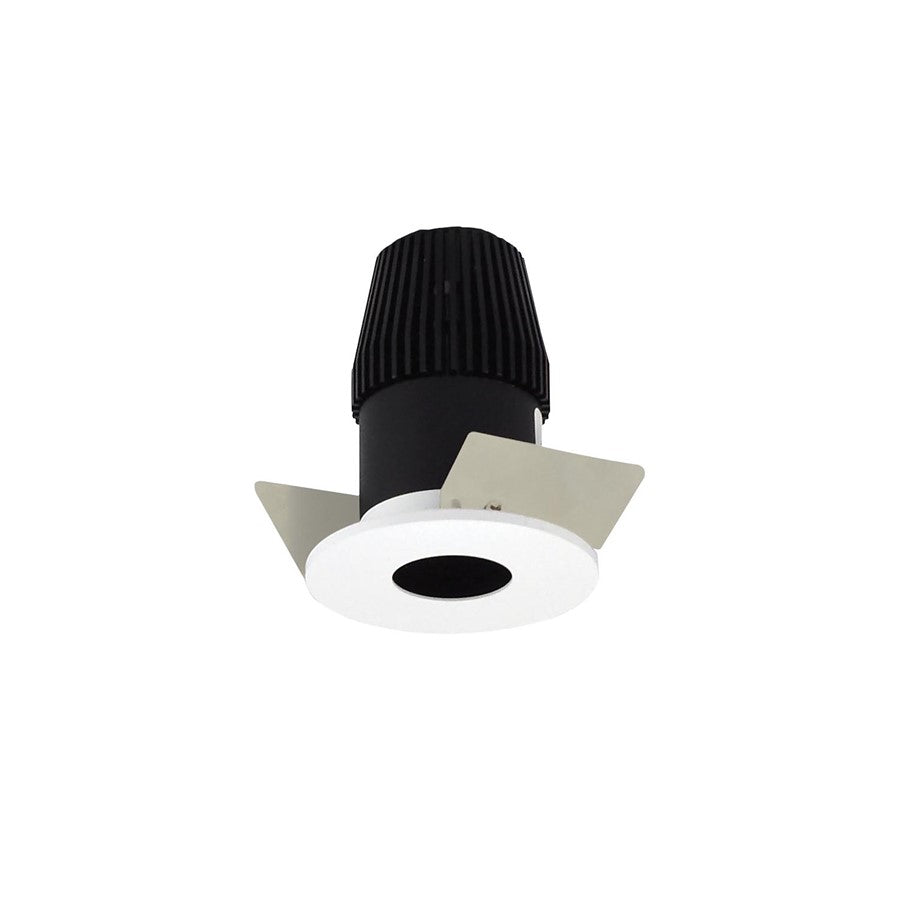Nora 1" Iolite LED BWF Rnd, 3500K, Blk Pinhole Rfl/MPW Flg - NIOB-1RPH35XBMPW