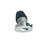 Nora 1" Iolite LED, 2700K, Haze Slot Aperture Rfl/MPW Flg - NIOB-1RSL27XHZMPW