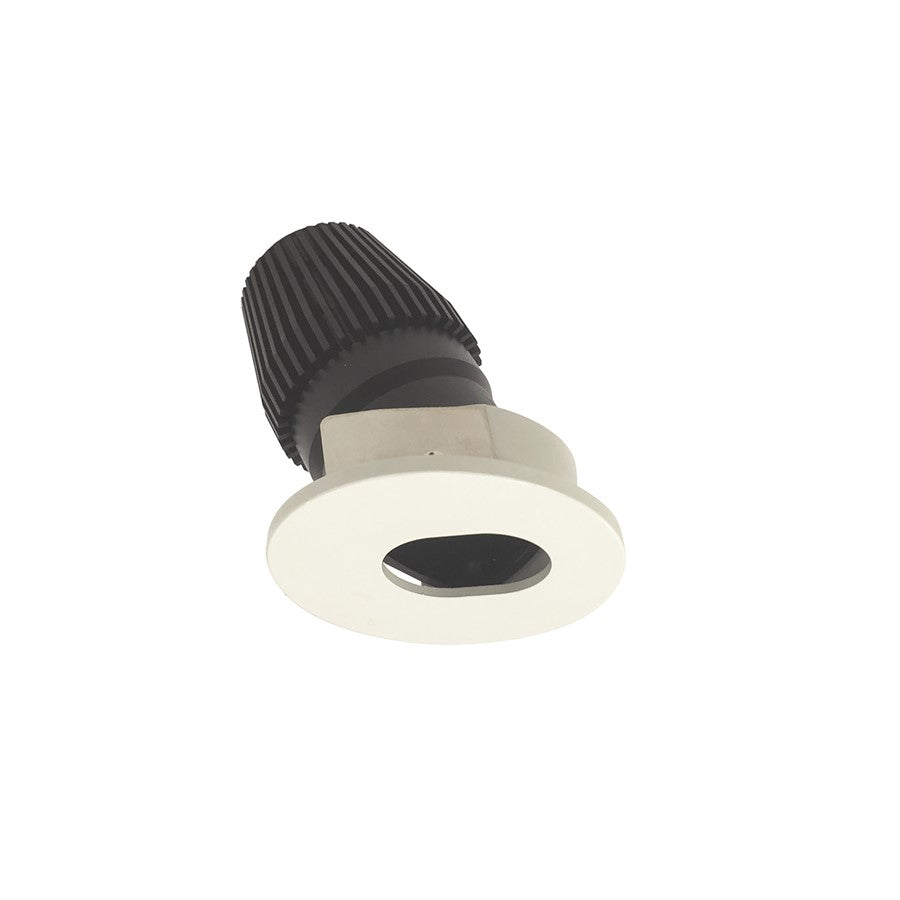 Nora 1" Iolite LED BWF, 3500K, Blk Slot Aperture Rfl/MPW Flg - NIOB-1RSL35XBMPW