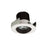 Nora 2" Iolite LED Rnd Cone Rfl, 10° Opt, 2700K, Blk Rfl/Wh Flg - NIOB-2RC27QBW