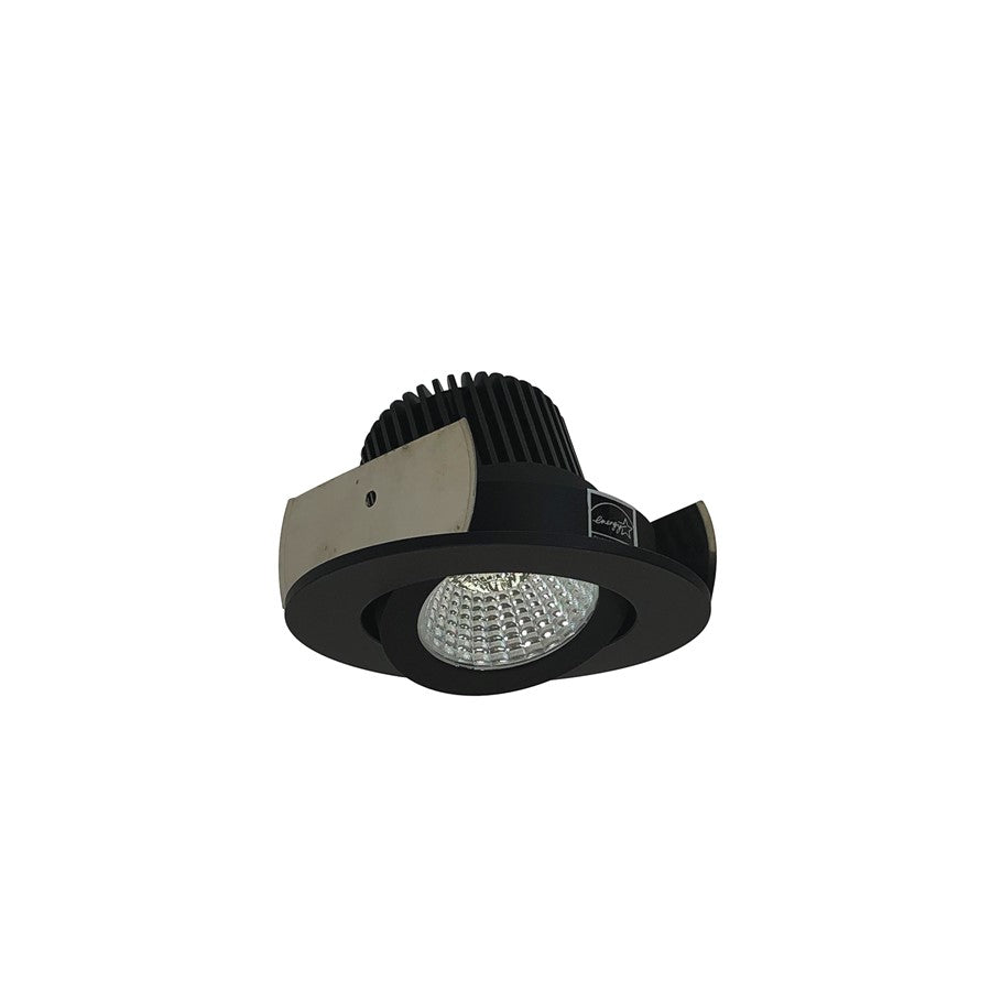 Nora 2" Iolite LED Round Gimbal, 1000Lm/14W/3000K, Black - NIOB-2RG30XBB-10