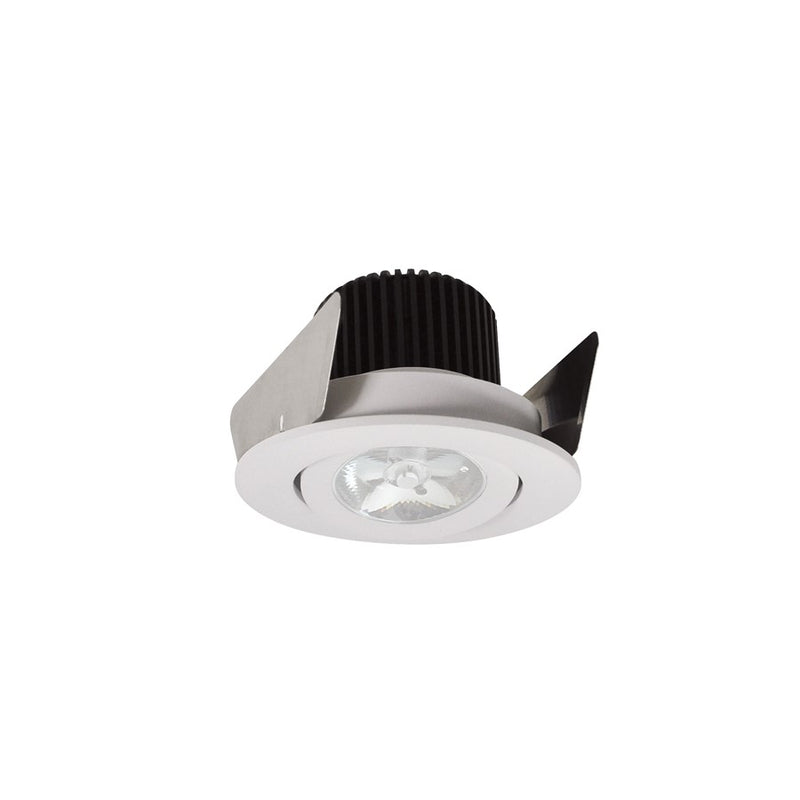 Nora 2" Iolite LED Rnd Adj Gimbal, 10° Opt, 4000K, Wht - NIOB-2RG40QWW