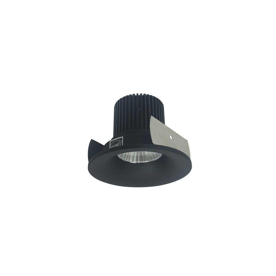 Nora 2" Iolite LED Round Bullnose, 1000Lm/14W/3000K, Black - NIOB-2RNB30XBB-10
