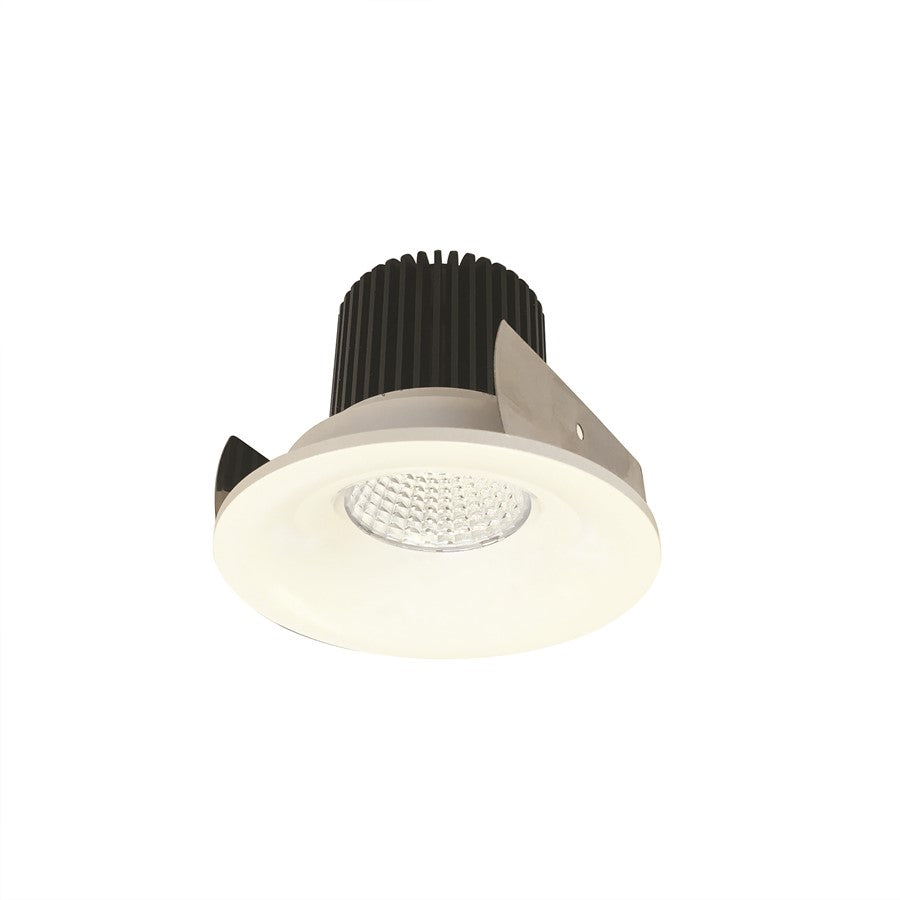 Nora 2" Iolite LED Round Bullnose, 1000Lm/14W/3000K, White - NIOB-2RNB30XWW-10